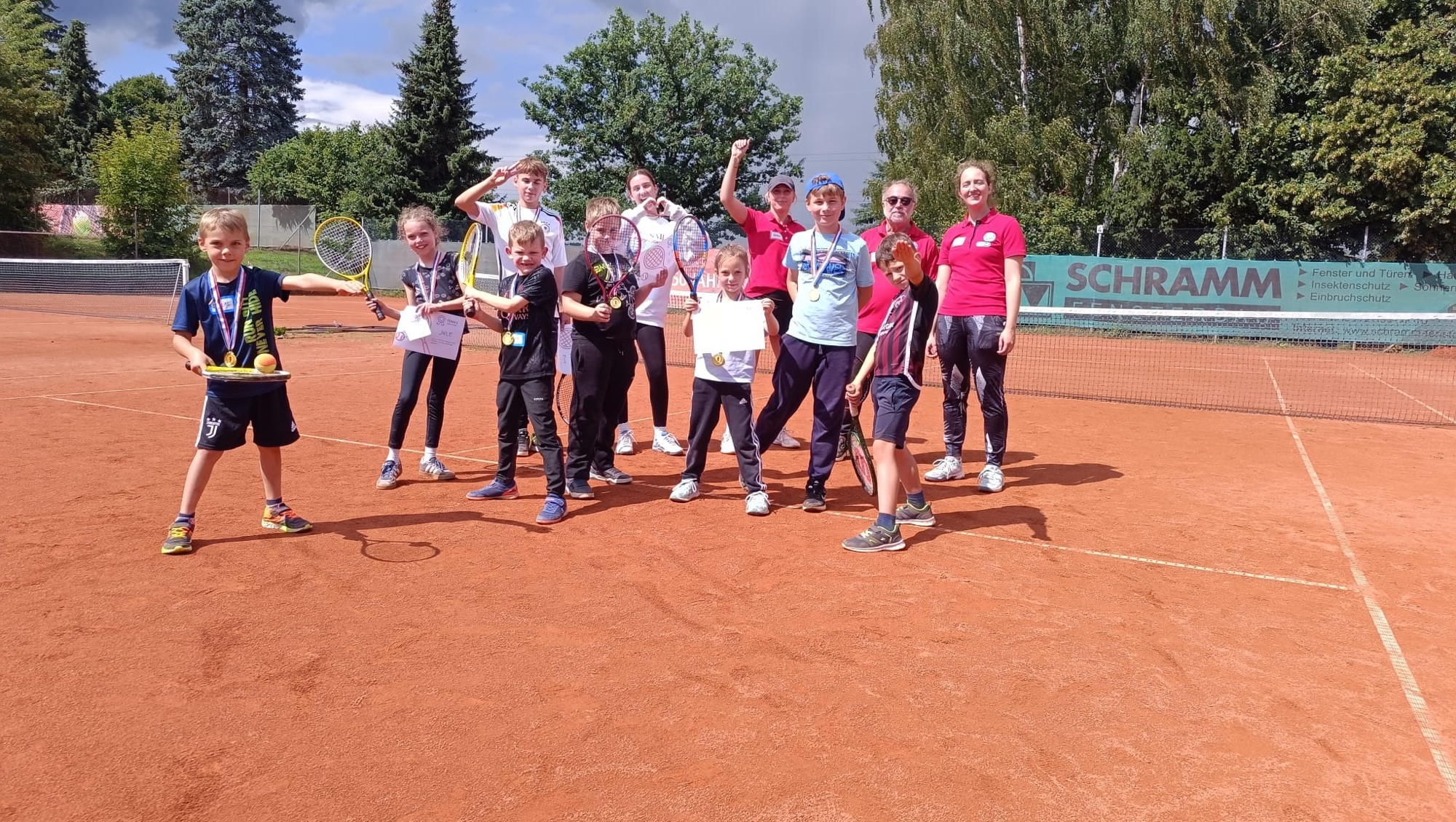 Ferienprogramm 2025: Unser Power-Tennistag